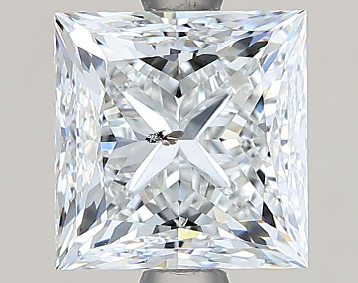 Diamond Natural 1.72Ct G-SI2 Princess - GIA2437952372