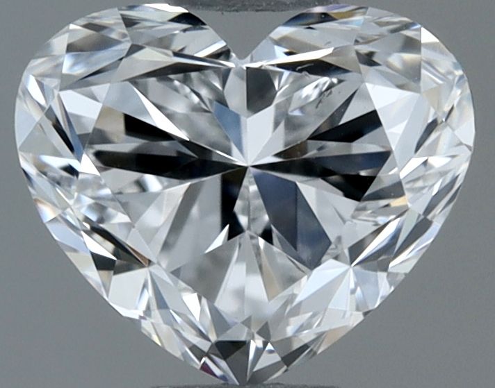 Diamond Natural 0.6Ct D-SI1 Heart - GIA7536955166