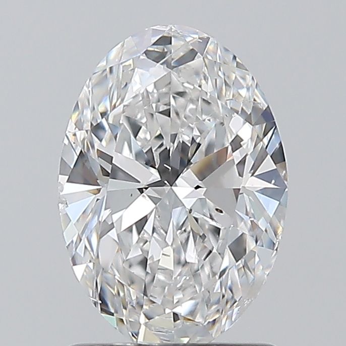 Diamond Natural 1.2Ct D-SI2 Oval - GIA1545475805