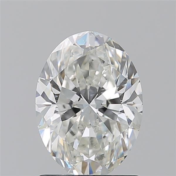 Diamond Natural 1.51Ct H-SI1 Oval - GIA1548345282