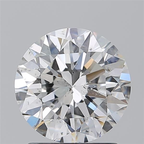 Diamond Natural 1.7Ct G-SI2 Round - GIA6542051031