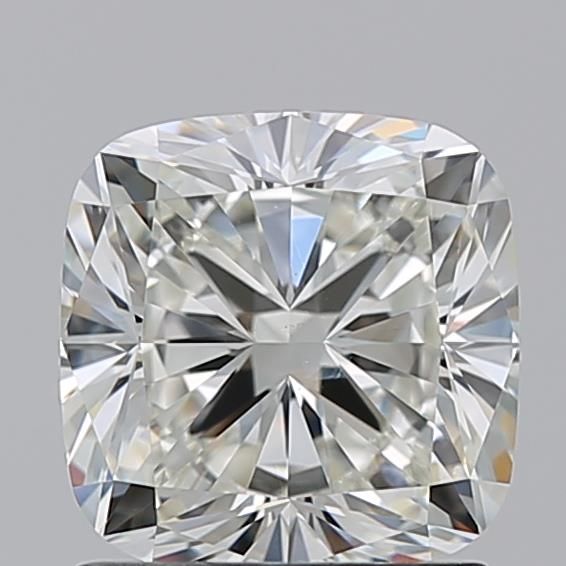 Diamond Natural 1.5Ct J-SI1 Cushion - GIA6542090181