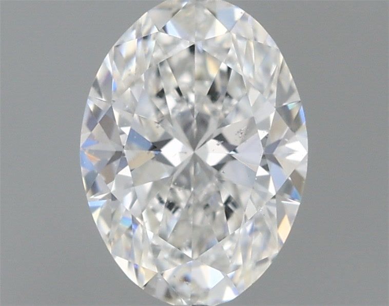 Diamond Natural 0.53Ct F-SI2 Oval - GIA7538610542