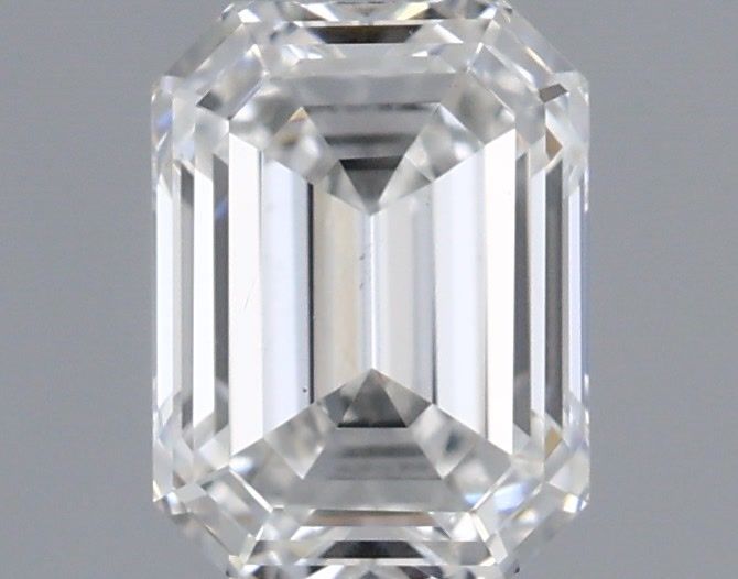 Diamond Natural 0.56Ct F-VS2 Emerald - GIA1533927161