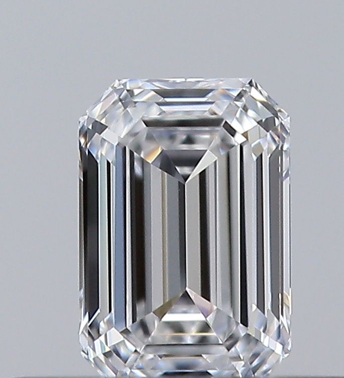 Diamond Natural 0.3Ct D-VVS1 Emerald - GIA1529647593
