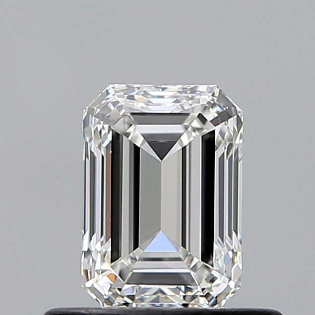 Diamond Natural 0.6Ct H-VVS1 Emerald - GIA2556159854