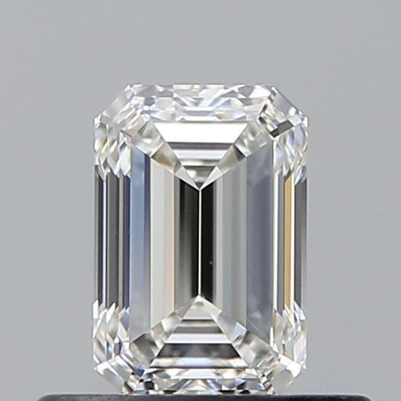 Diamond Natural 0.51Ct H-VVS1 Emerald - GIA7551178029
