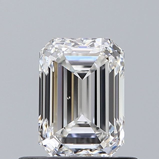 Diamond Natural 0.7Ct F-VS2 Emerald - GIA7556136879
