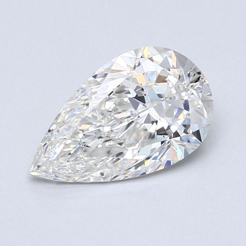 Diamond Natural 1.7Ct G-SI2 Pear - GIA1517341896