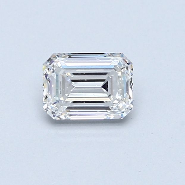 Diamond Natural 0.5Ct F-SI1 Emerald - GIA6402638190