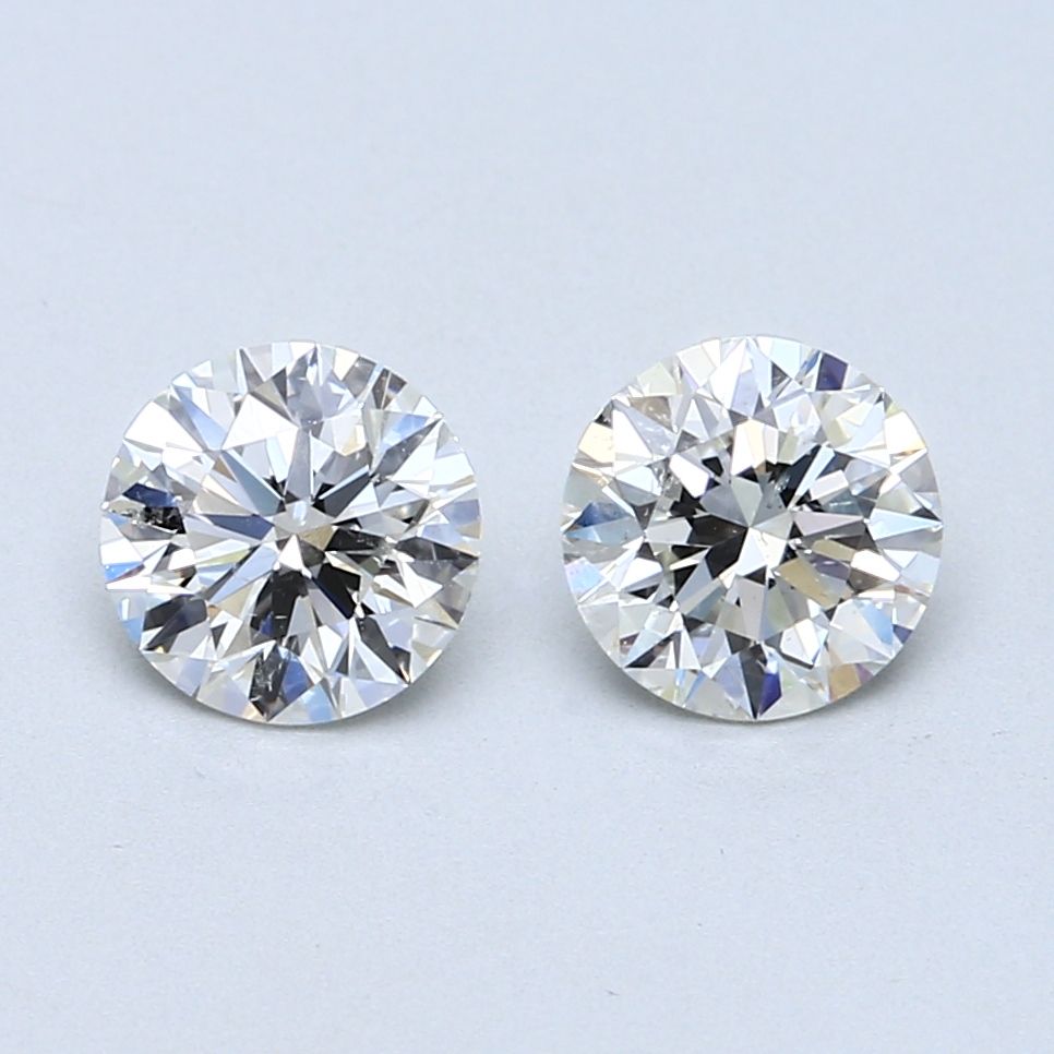 Diamond Natural 0.8Ct I-SI2 Round - GIA6512710019