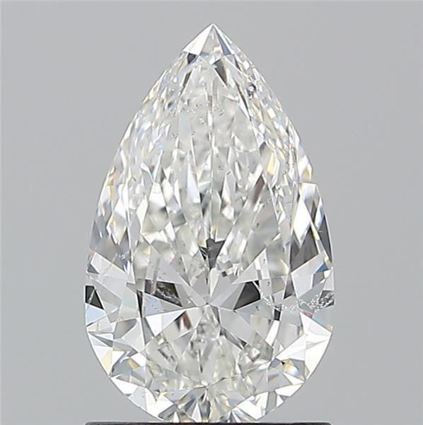 Diamond Natural 1.2Ct G-SI1 Pear - GIA2544774451