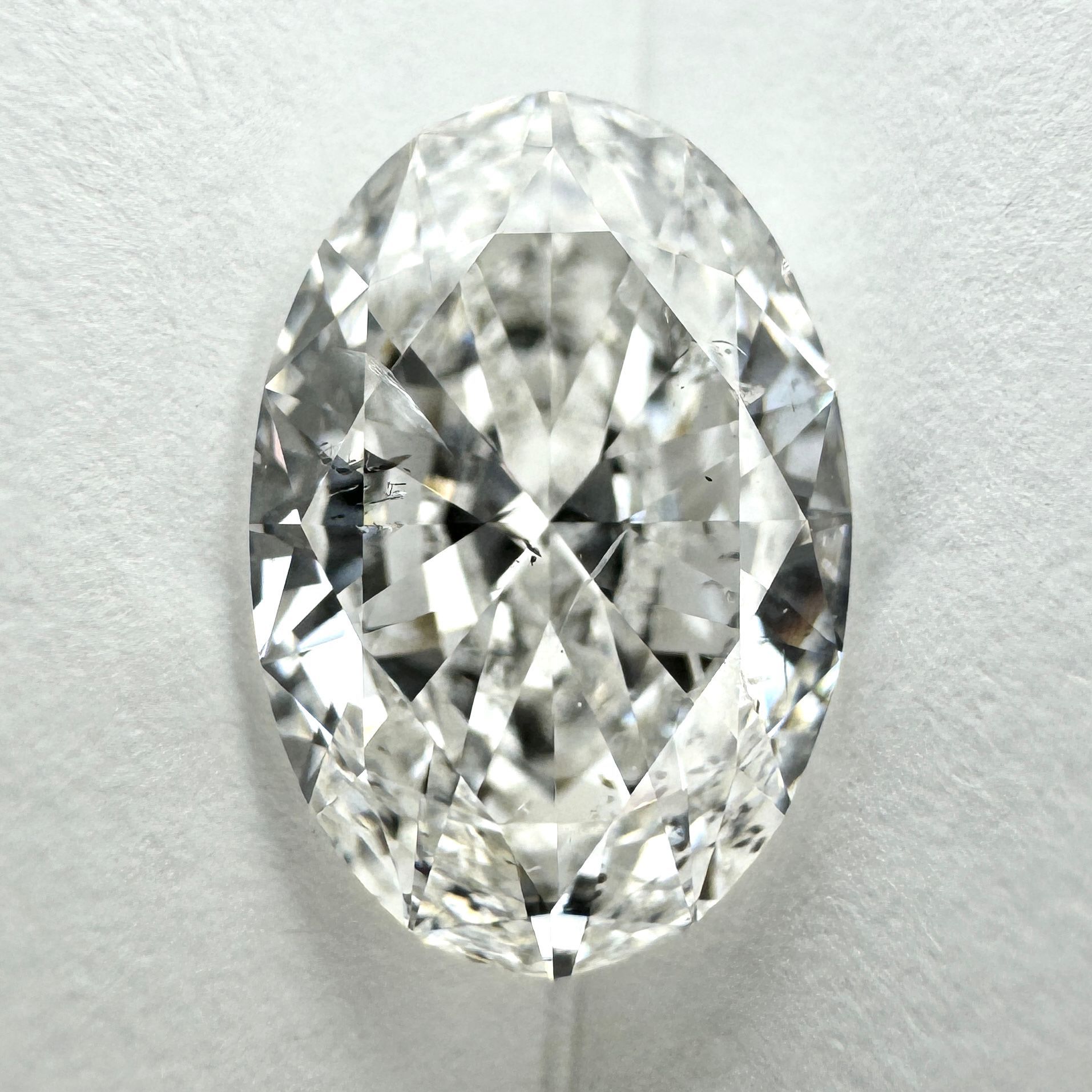 Diamond Natural 2Ct G-SI2 Oval - GIA1535647256