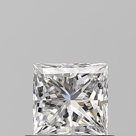 Diamond Natural 0.6Ct G-VVS1 Princess - GIA7541407476