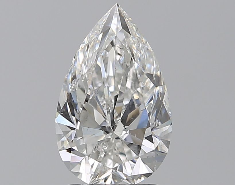 Diamond Natural 2Ct F-SI2 Pear - GIA2437612743