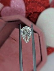 Diamond Natural 1.5Ct J-SI2 Pear - GIA6442229556
