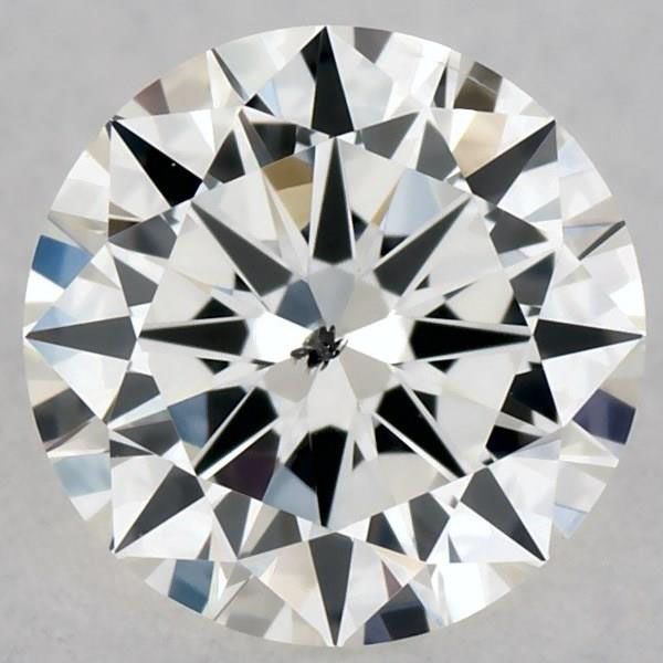 Diamond Natural 0.4Ct J-SI2 Round - GIA7391038382