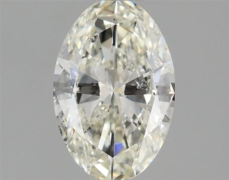 Diamond Natural 1Ct K-SI2 Oval - GIA6435670091