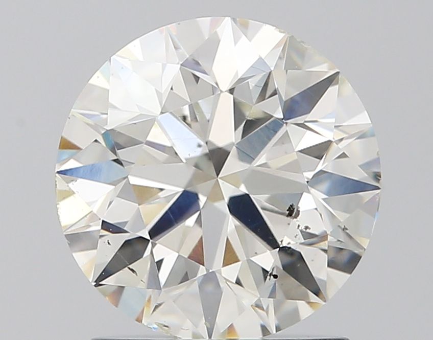 Diamond Natural 1.5Ct G-SI1 Round - GIA6521486024