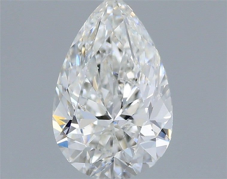 Diamond Natural 0.6Ct F-SI2 Pear - GIA2557029027