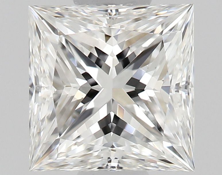 Diamond Natural 0.6Ct F-SI1 Princess - GIA6521341124