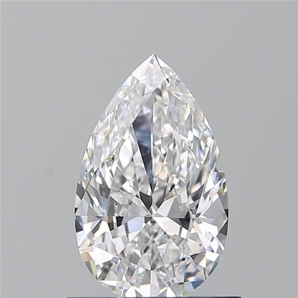 Diamond Natural 0.77Ct D-IF Pear - GIA6545532236