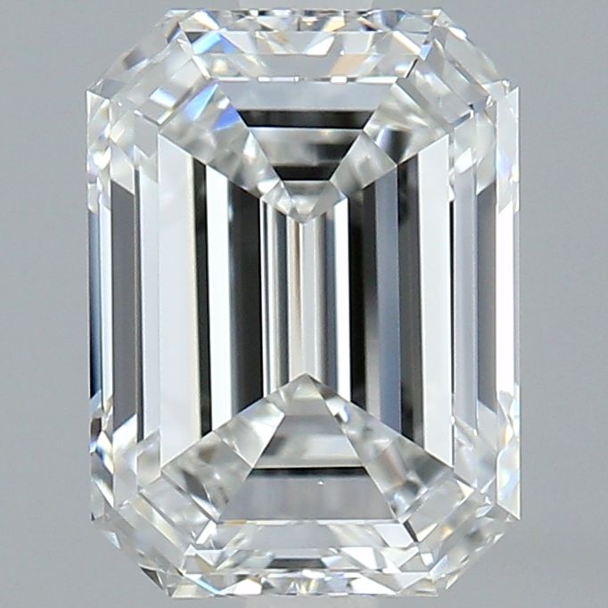 Diamond Natural 1.71Ct F-VS2 Emerald - GIA7548065759