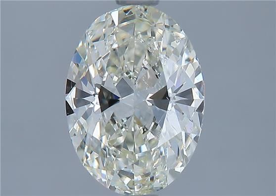 Diamond Natural 1.53Ct K-SI1 Oval - GIA6422955737
