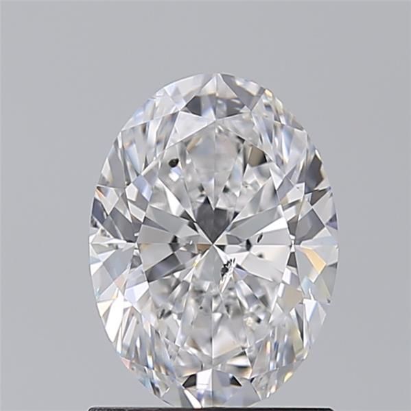 Diamond Natural 1.31Ct D-SI2 Oval - GIA6541759039
