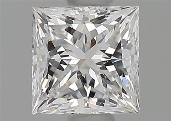 Diamond Natural 0.7Ct F-SI1 Princess - GIA1125464525