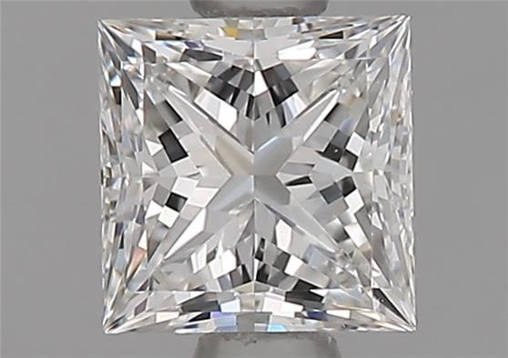 Diamond Natural 0.61Ct F-VVS1 Princess - GIA6445858535