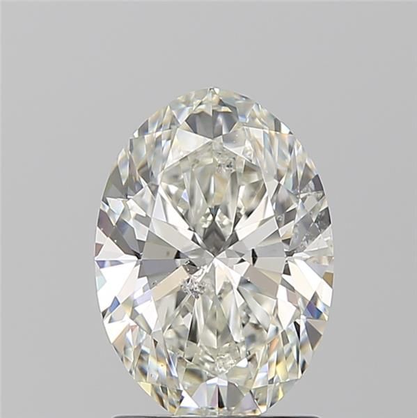 Diamond Natural 1.71Ct I-SI2 Oval - GIA2524106186