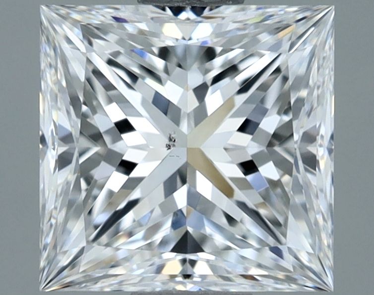 Diamond Natural 1.52Ct F-SI1 Princess - GIA7538484050