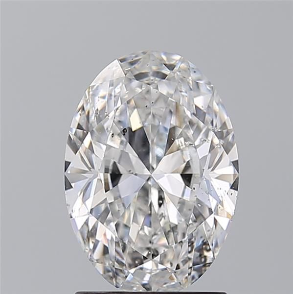 Diamond Natural 1.73Ct D-SI2 Oval - GIA2544605219