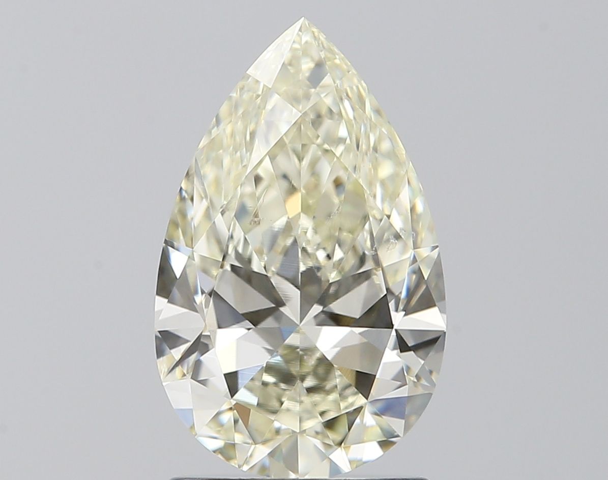 Diamond Natural 1.5Ct M-SI1 Pear - GIA6525350594