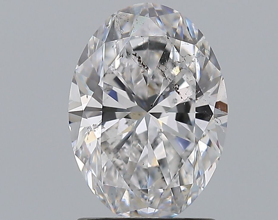 Diamond Natural 1.7Ct D-SI2 Oval - GIA1528303681
