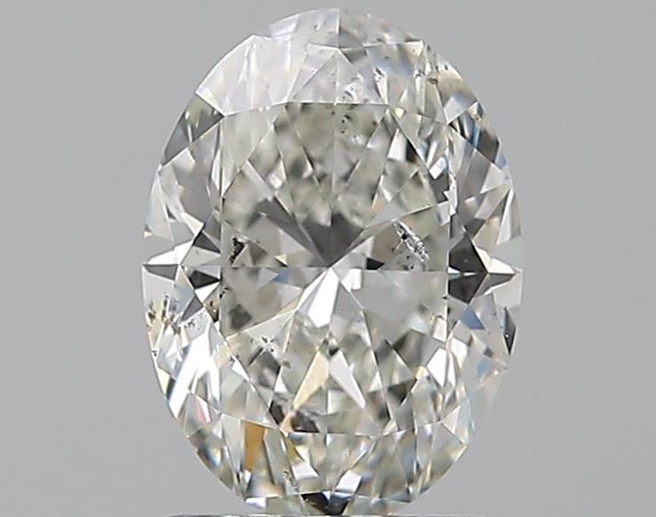 Diamond Natural 1.51Ct H-SI2 Oval - GIA7546168870