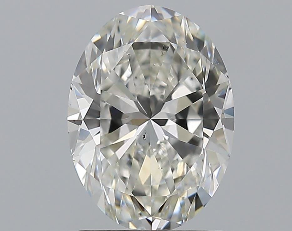 Diamond Natural 1.72Ct H-SI1 Oval - GIA6535708365