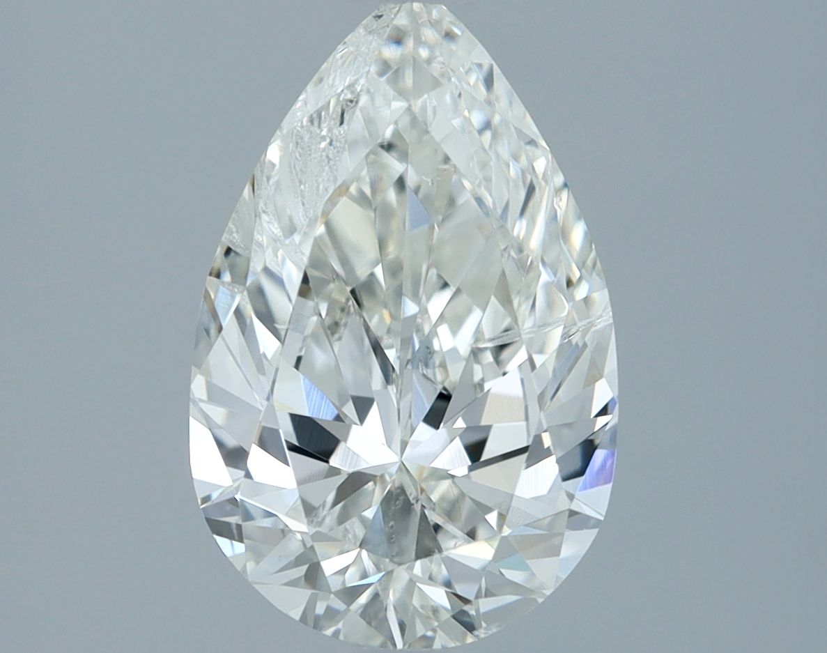 Diamond Natural 1.62Ct H-SI2 Pear - IGI747536622