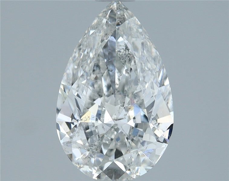 Diamond Natural 1.3Ct F-SI2 Pear - HRD250000234341