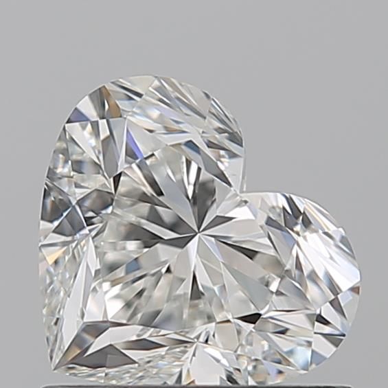 Diamond Natural 0.9Ct H-IF Heart - GIA3545217898