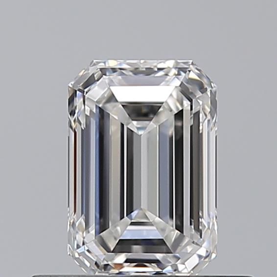 Diamond Natural 0.6Ct F-VVS1 Emerald - GIA1545804541
