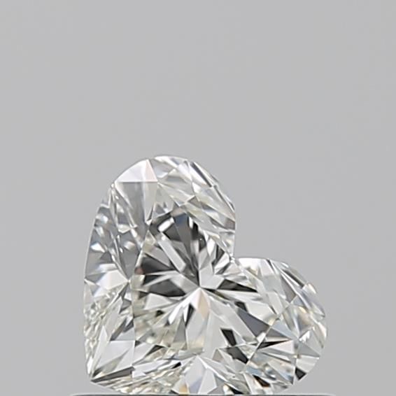 Diamond Natural 0.55Ct J-IF Heart - GIA6542408122