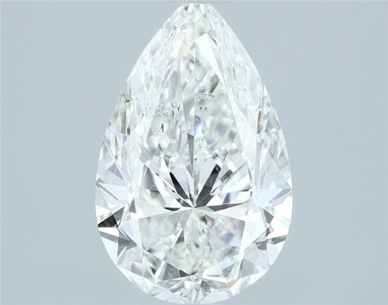 Diamond Natural 1.52Ct G-SI2 Pear - HRD260000017622