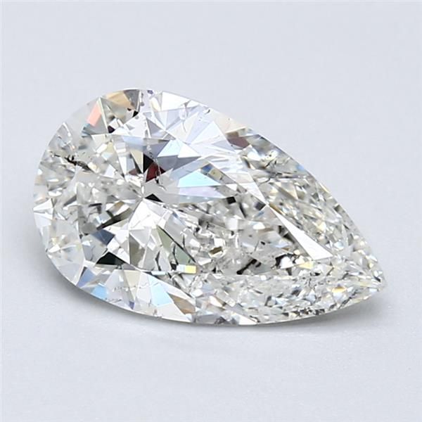 Diamond Natural 1.51Ct H-SI2 Pear - GIA6391729402