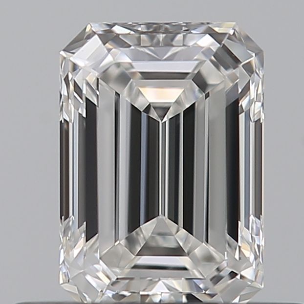 Diamond Natural 0.57Ct F-VVS1 Emerald - GIA1527026310