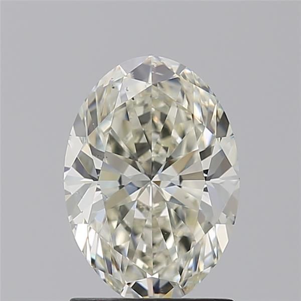 Diamond Natural 1.5Ct K-SI1 Oval - GIA2544377826