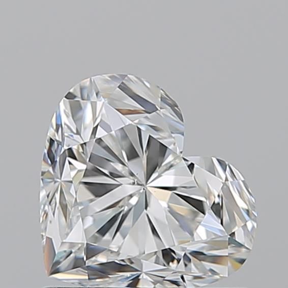 Diamond Natural 1.06Ct G-SI1 Heart - GIA5543817904
