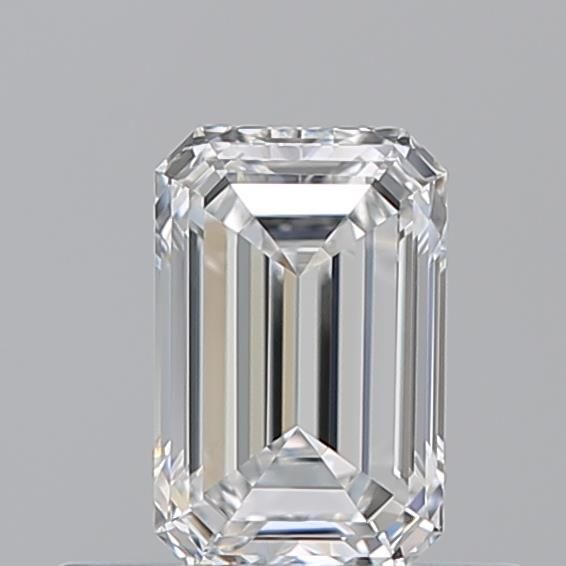 Diamond Natural 0.54Ct F-VVS1 Emerald - GIA7546476293