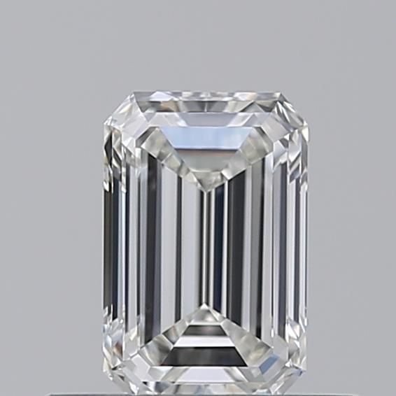 Diamond Natural 0.51Ct G-VVS1 Emerald - GIA6542665441
